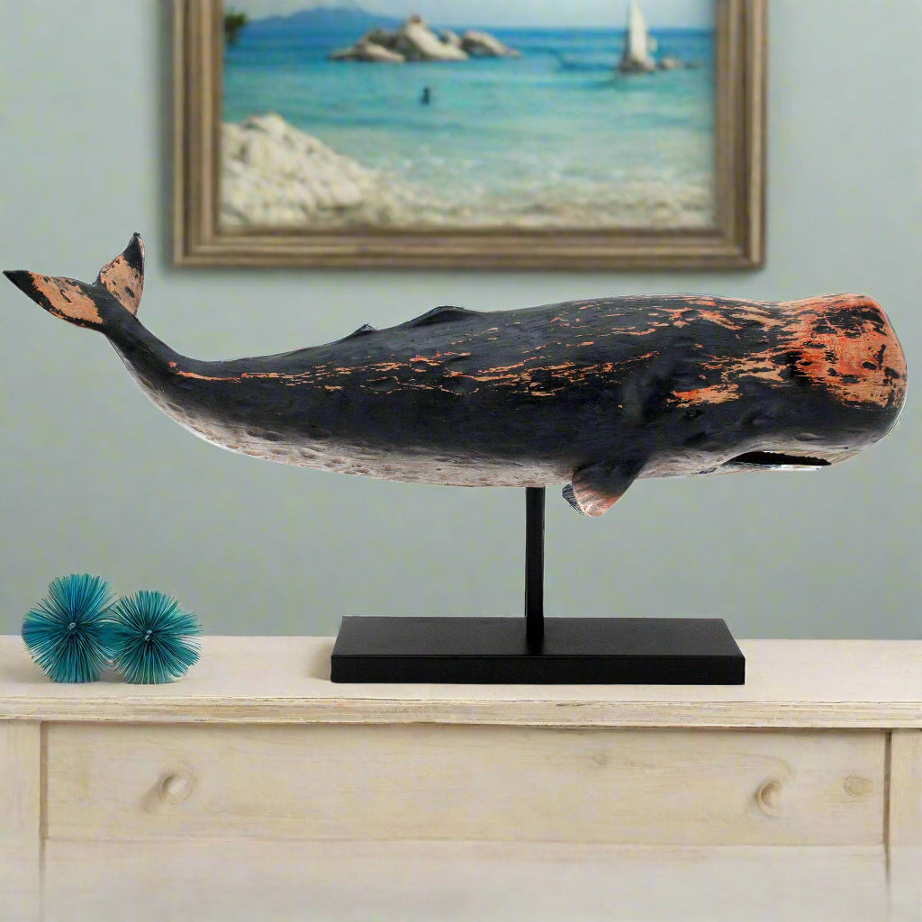 Black Sperm Whale Trophy