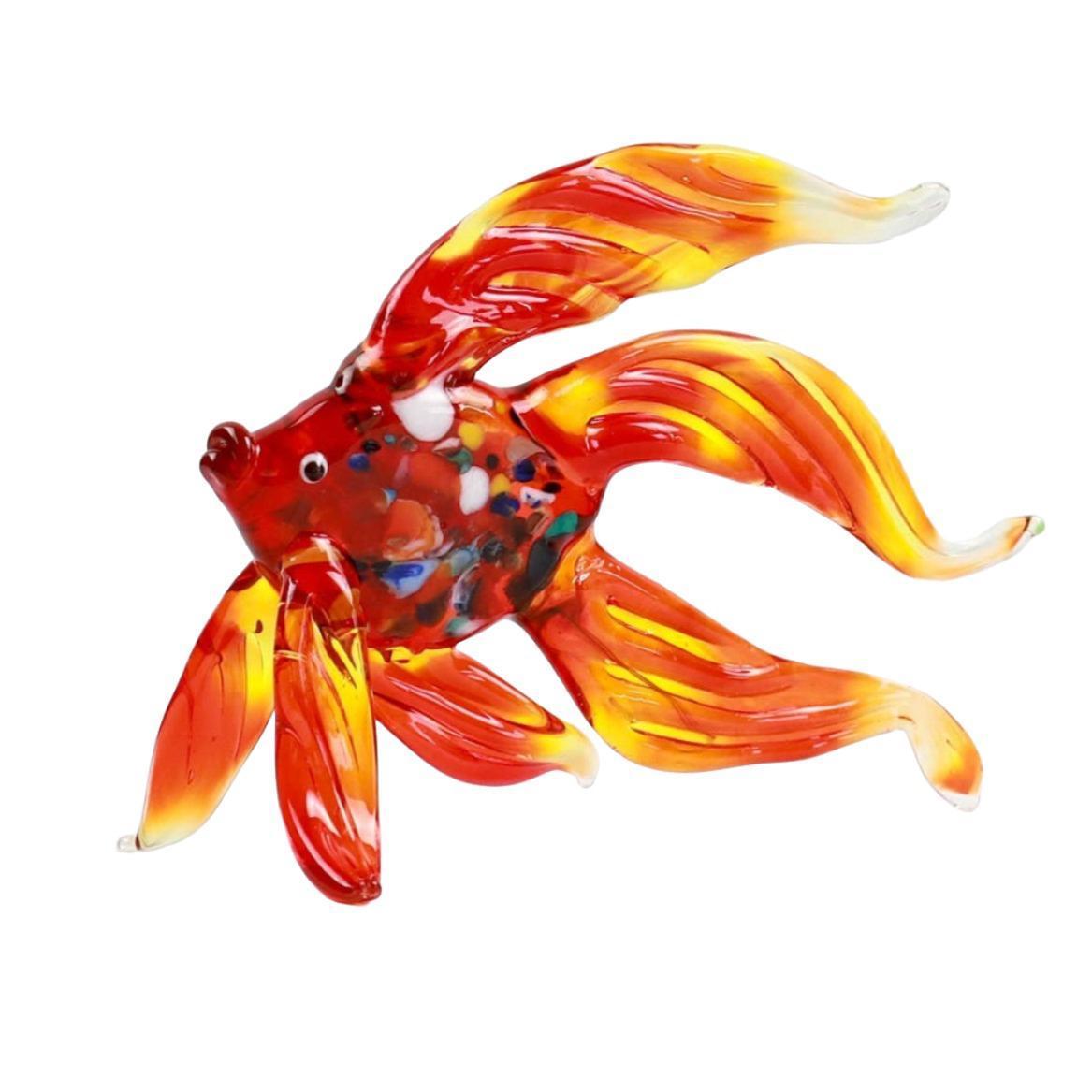 Glass Red Fish