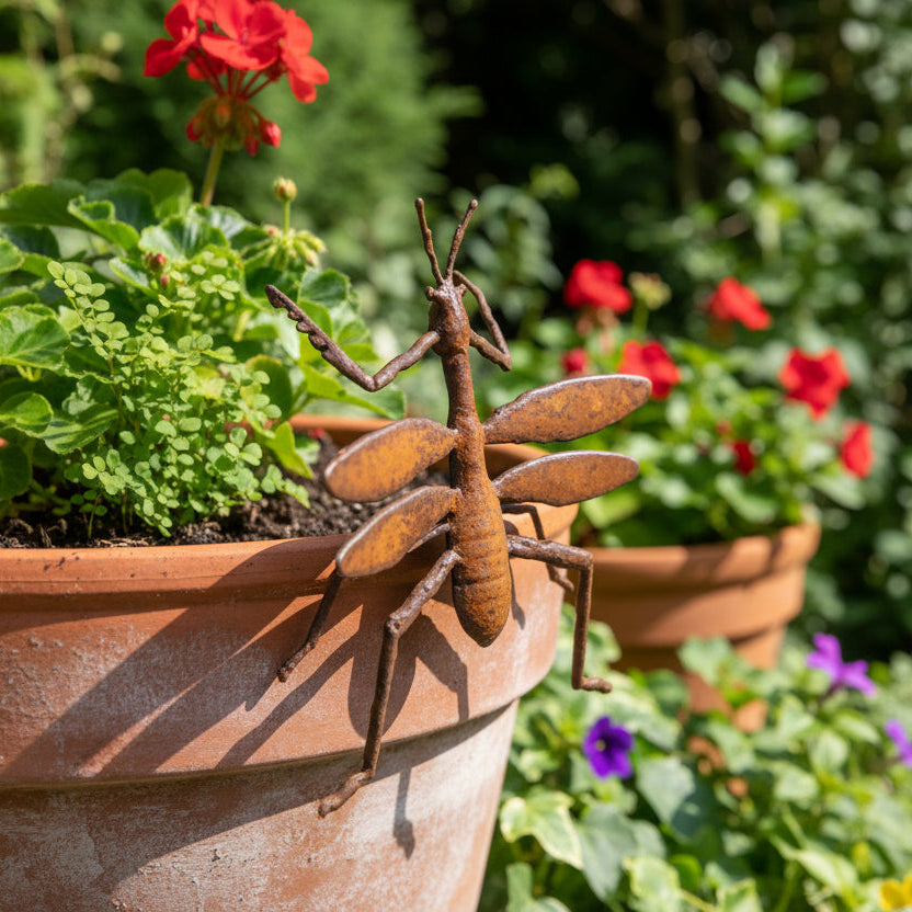 Rustic Metal Pot Climbers