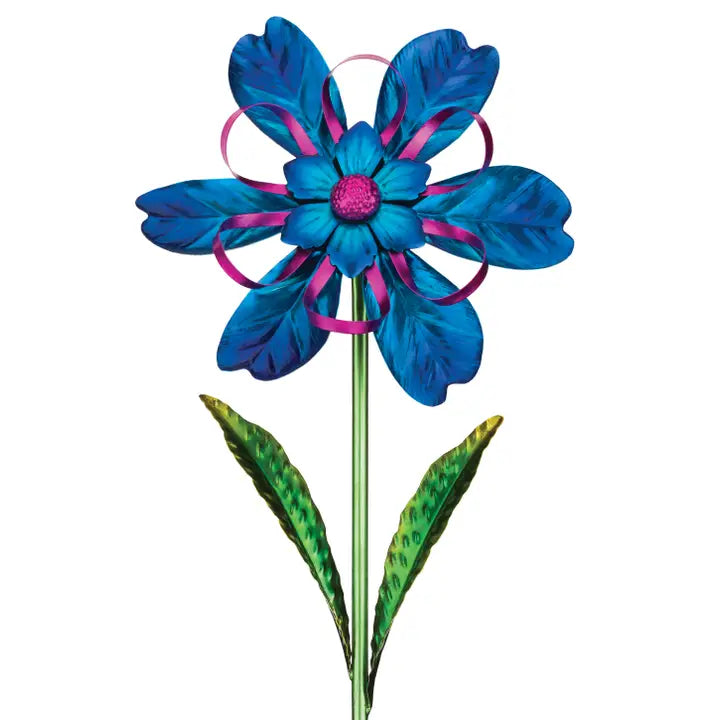 Ribbon Flower Spinner Stakes