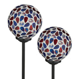 Americana Mosaic Solar Stake | Set of 2