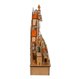 Led Musical Xmas Village W/Motion | 18.5"