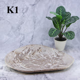 Petrified Wood Plates 12-14"