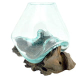 Driftwood Single Blown Glass