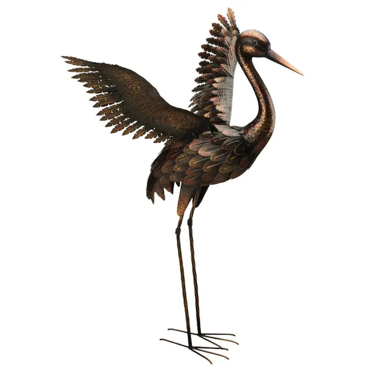 Bronze Crane