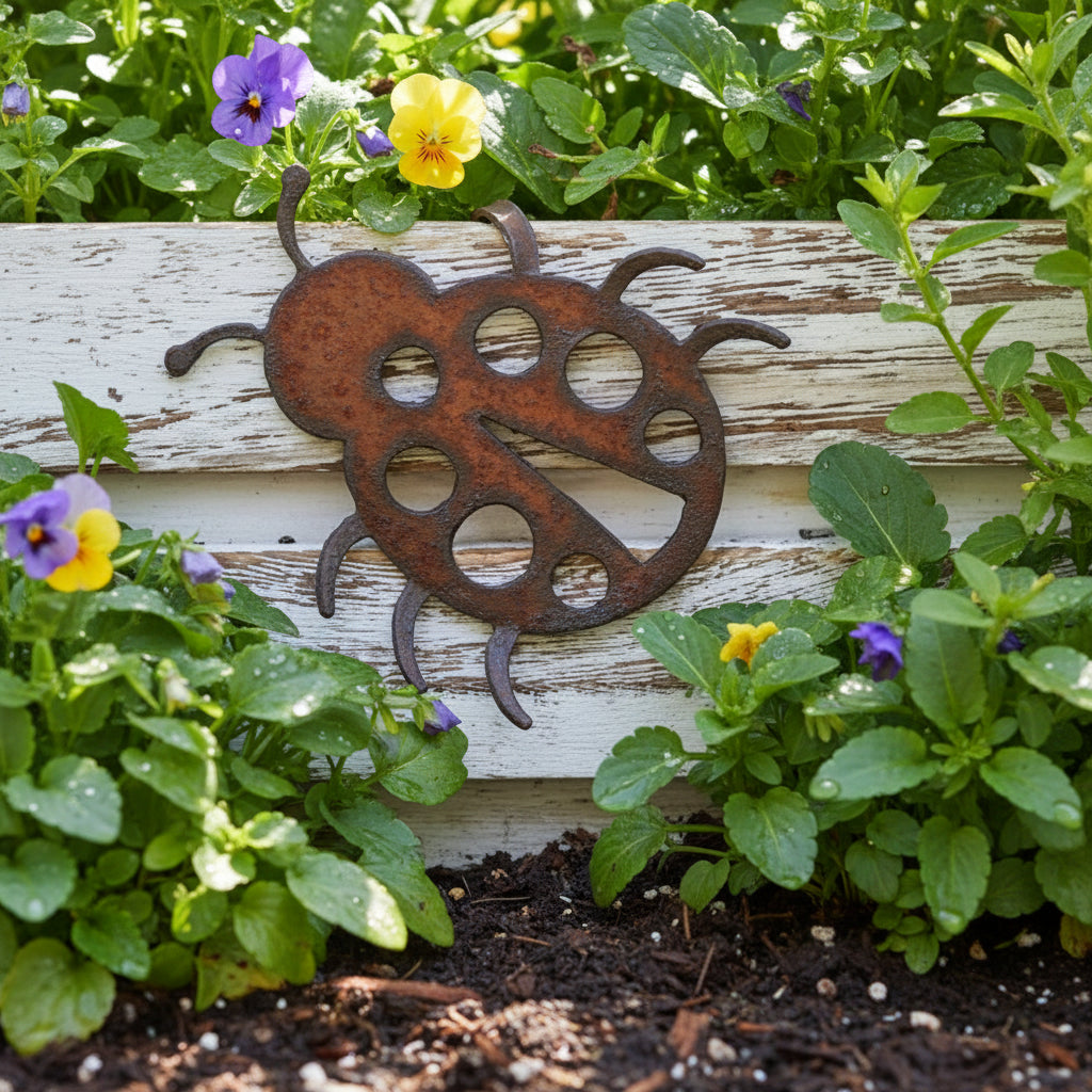 Rustic Metal Pot Climbers