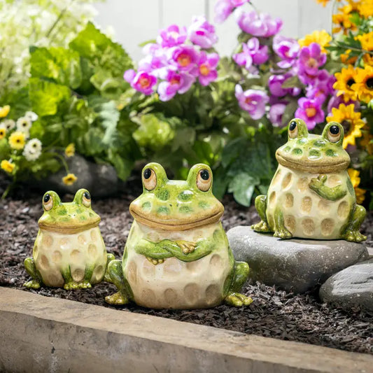 Ceramic Frogs