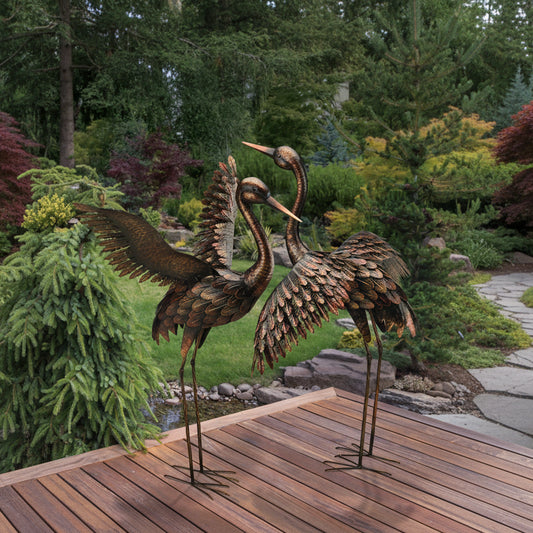 Bronze Crane