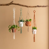 24" Macrame Plant Hangers