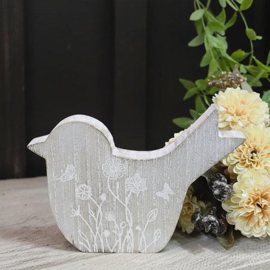 Whitewashed Bird | 6in