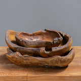 Eroded Teak Root Bowls
