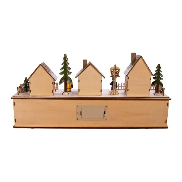 Led Wooden Village Houses