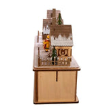 Led Wooden Village Houses