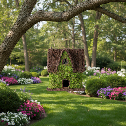 Moss Birdhouses