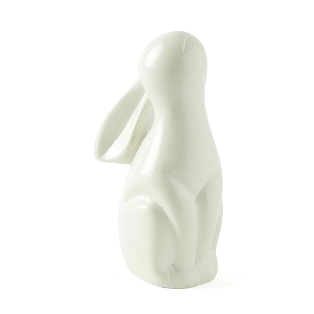 Natural Soapstone Singing Rabbits