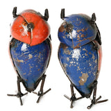 Small Recycled Colorful Metal Owl