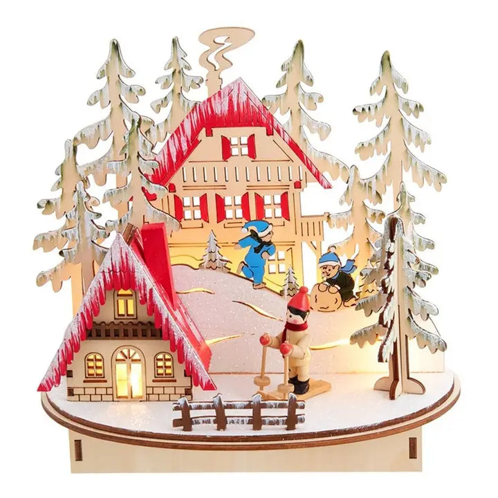 Bo Lite up Ski Resort Village