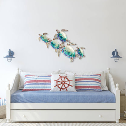 Group of Sea Turtles Wall Decor