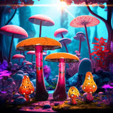 Mystical Garden Mushrooms