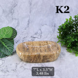 Peach Moonstone Bowls 5-7"