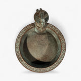 Rustic Cast Iron Water Pump Bird Bath