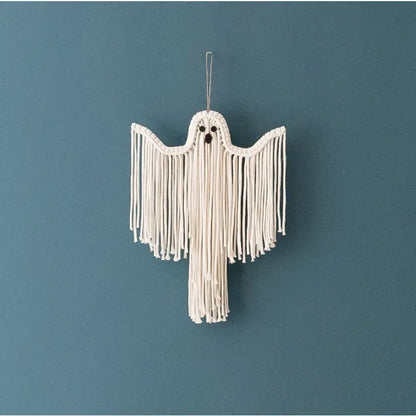 Macrame Halloween Ghosts