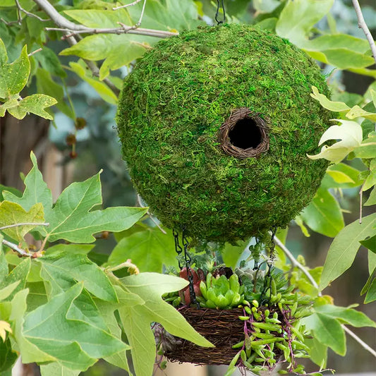 Moss Birdhouses