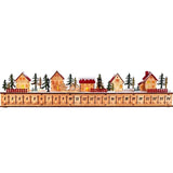 Lit Xmas Village W/Adv Calendar | 6.7"
