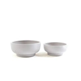 7" Pedestal Home and Garden Bowls