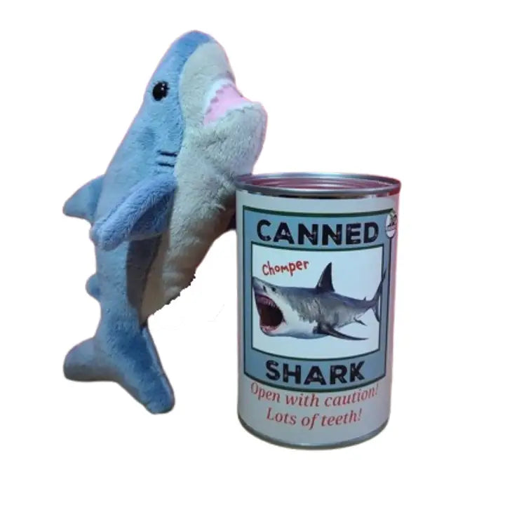 Canned Stuffed Animal Plush w/Jokes