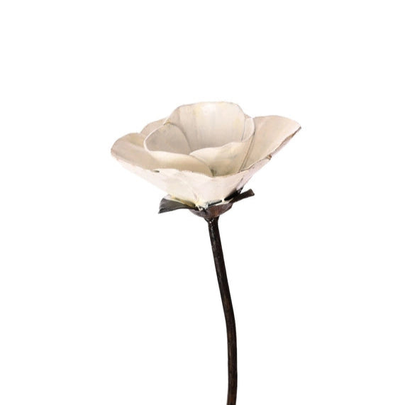 Recycled Metal Flower Stakes