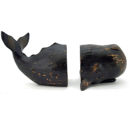 Sperm Whale Bookend Set of 2