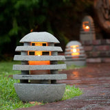 Stone Shade Candle Lantern