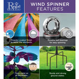 82" Globe Wind Spinner