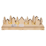 Bo Led Lighted Village Scene Calendar | 17.7"H