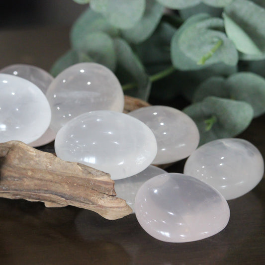 Girasol Quartz Palm Stone