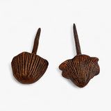 Copper Mushroom Garden Stakes | Set of 2