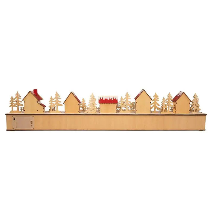 Lit Xmas Village W/Adv Calendar | 6.7"