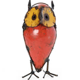Small Recycled Colorful Metal Owl