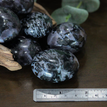 Indigo Gabbro Palm Stone