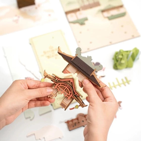DIY Miniature Kit Book-Nook: Eternal Bookstore – Hands Craft US, Inc.