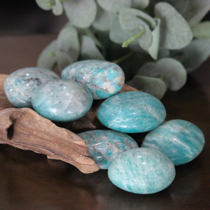 Amazonite Palm Stone