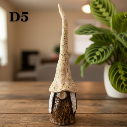 Handmade Ceramic Garden Gnomes- Female | 6-10"H