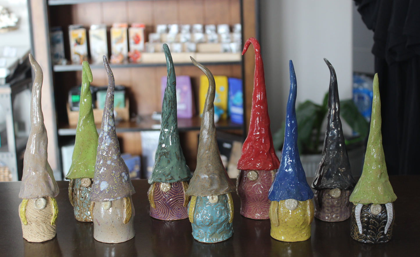 Handmade Ceramic Garden Gnomes- Female