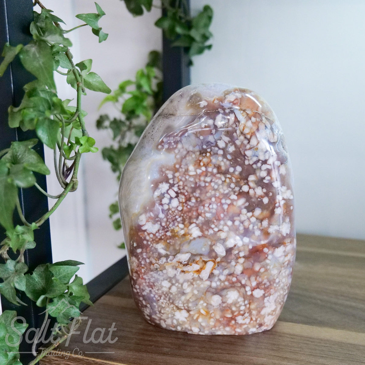 Flower Agate Free Form