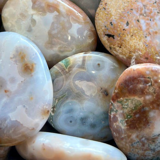 Ocean Jasper Palm Stone