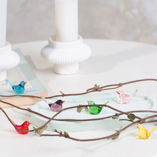 Glass Birds - Set of 6