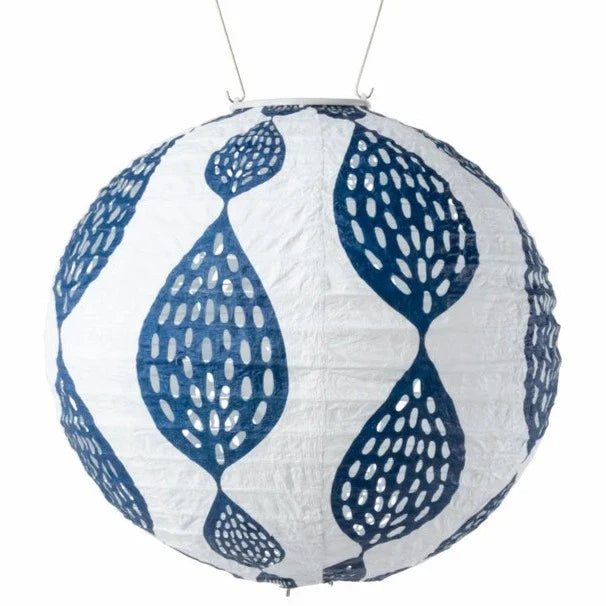 Stella Boho 12" Globe Solar Lantern