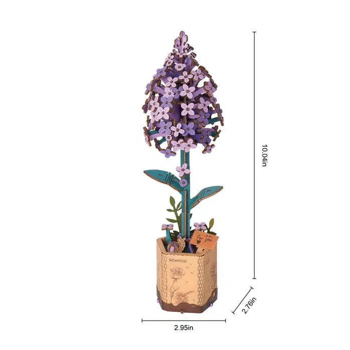 3D Wooden Flower Puzzles