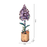 3D Wooden Flower Puzzles